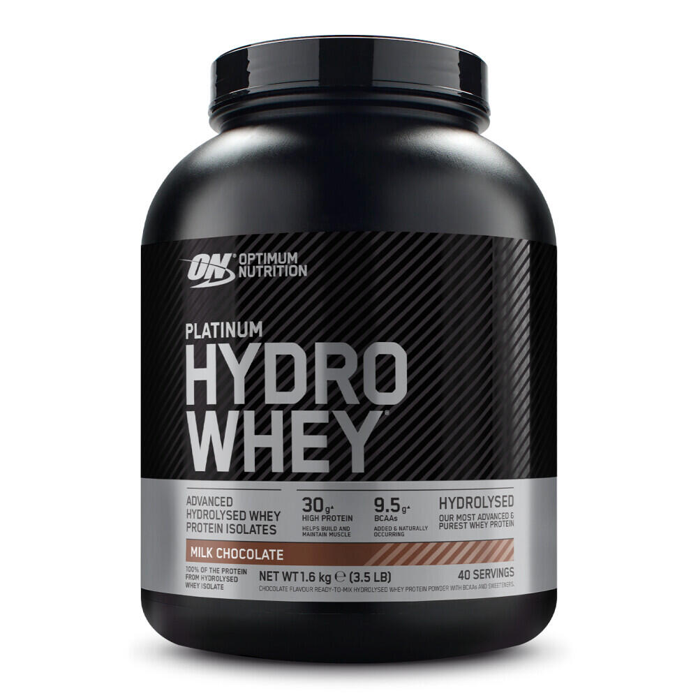 Optimum Nutrition - Whey Hydrolysée - Platinum Hydrowhey - Chocolat Au Lait 1600g - Hydrolisat De Whey - Taille Unique - Decathlon