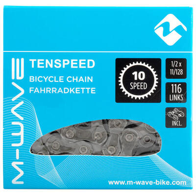 M-wave kmc ketting 10 speed 1 2x11 128 116 schakels