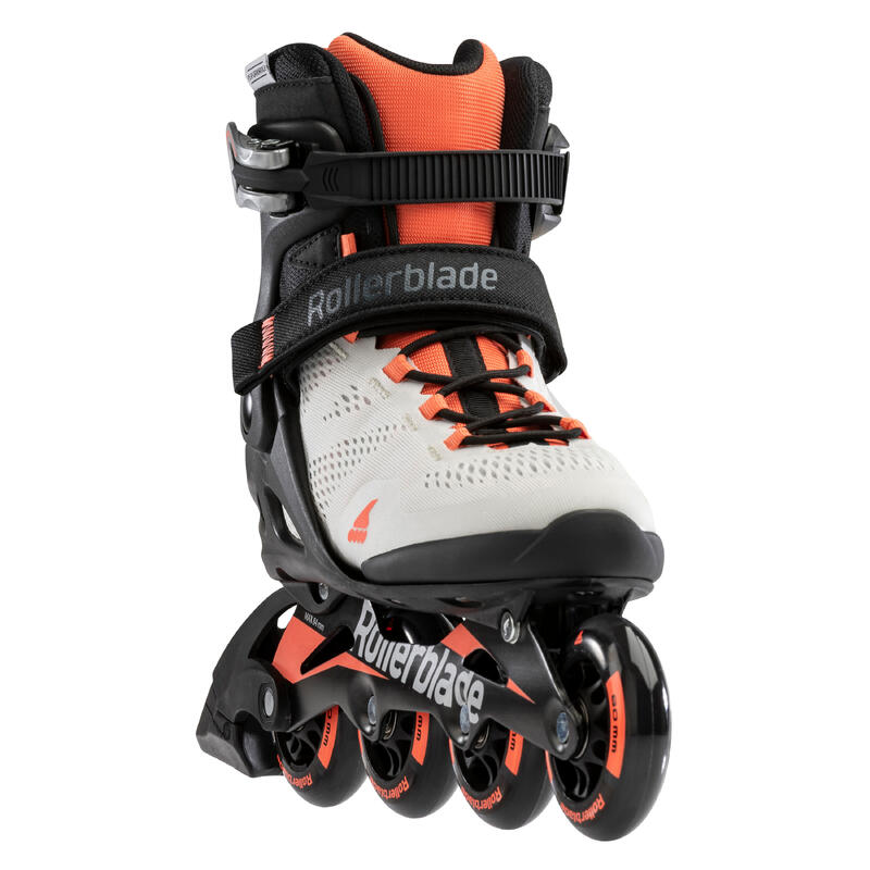 ROLLERBLADE MACROBLADE 80 W, GRIS GLACIER/CORAIL, 38.5
