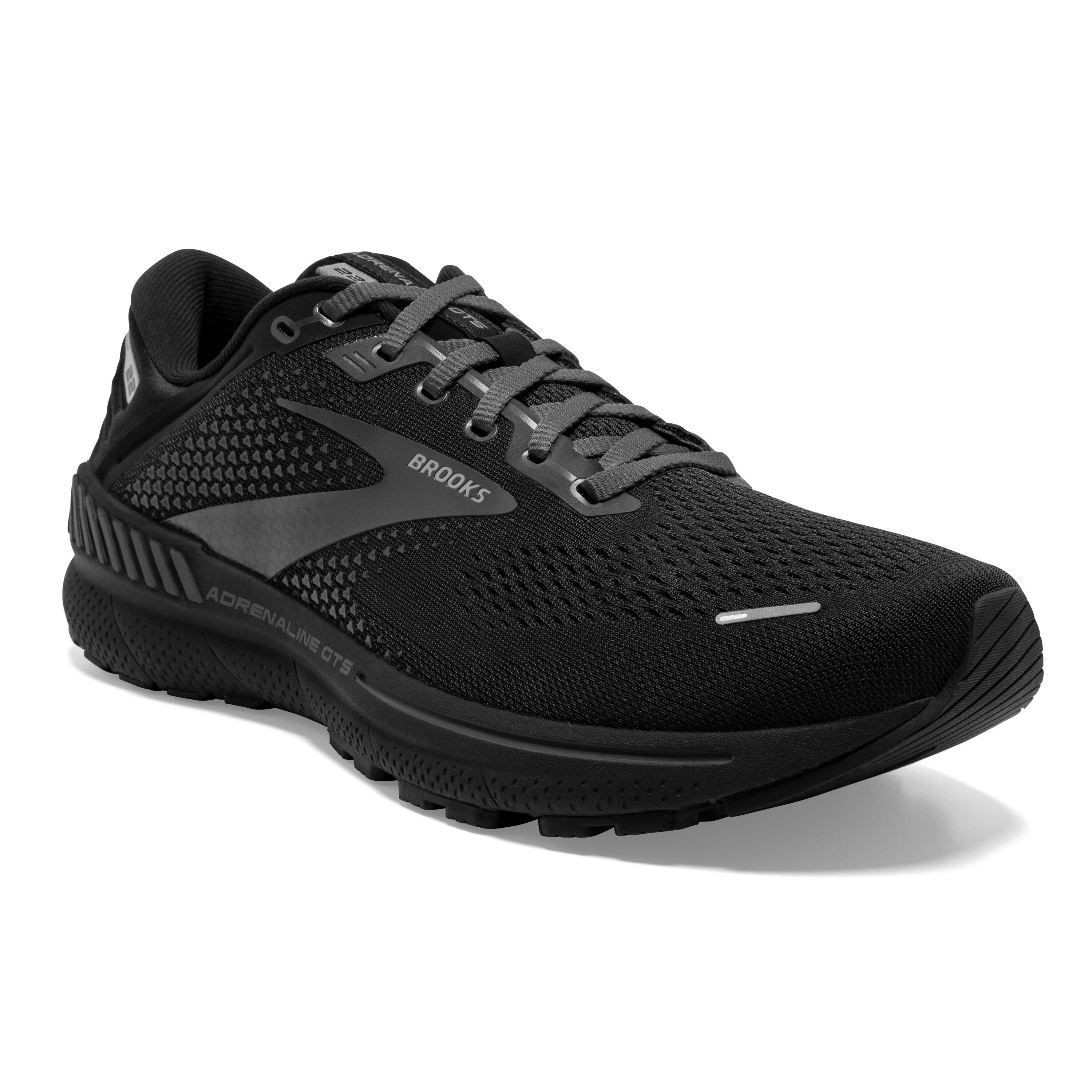 Brooks Adrenaline GTS 22 Mens Running Shoes Black 5/6