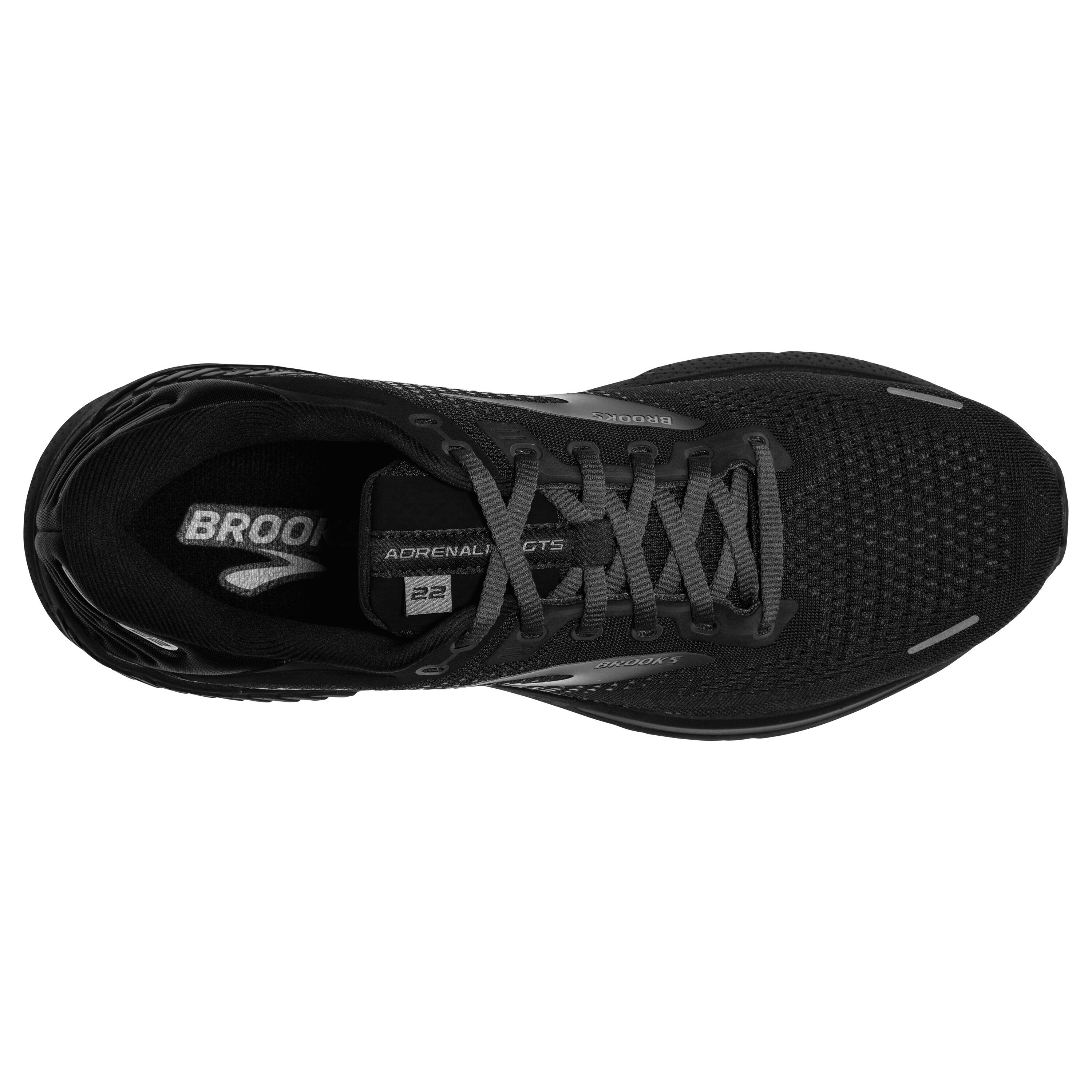 Brooks Adrenaline GTS 22 Mens Running Shoes Black 4/6