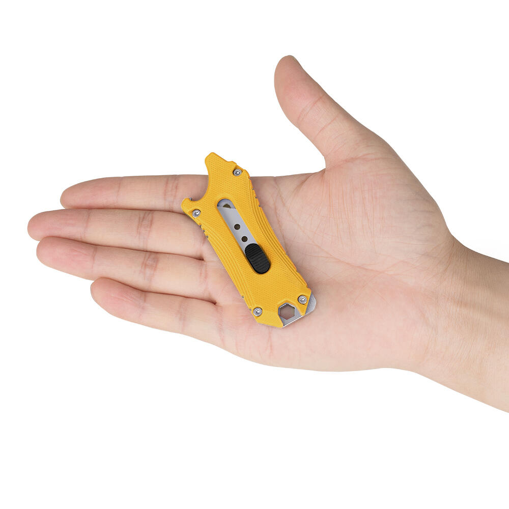 Cúter multiusos EDC Otacle Amarillo Olight 4/5