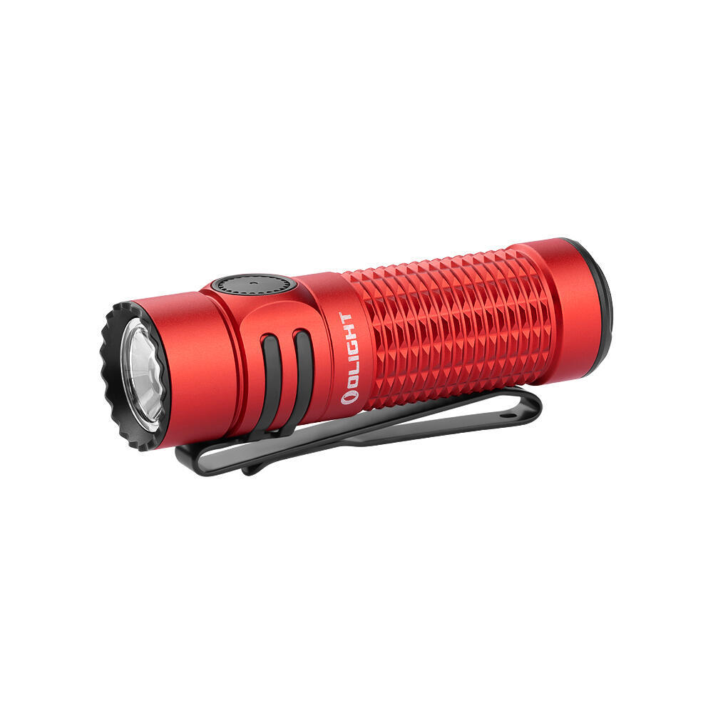 Lanterna warrior nano led 1.200 lúmens olight vermelha