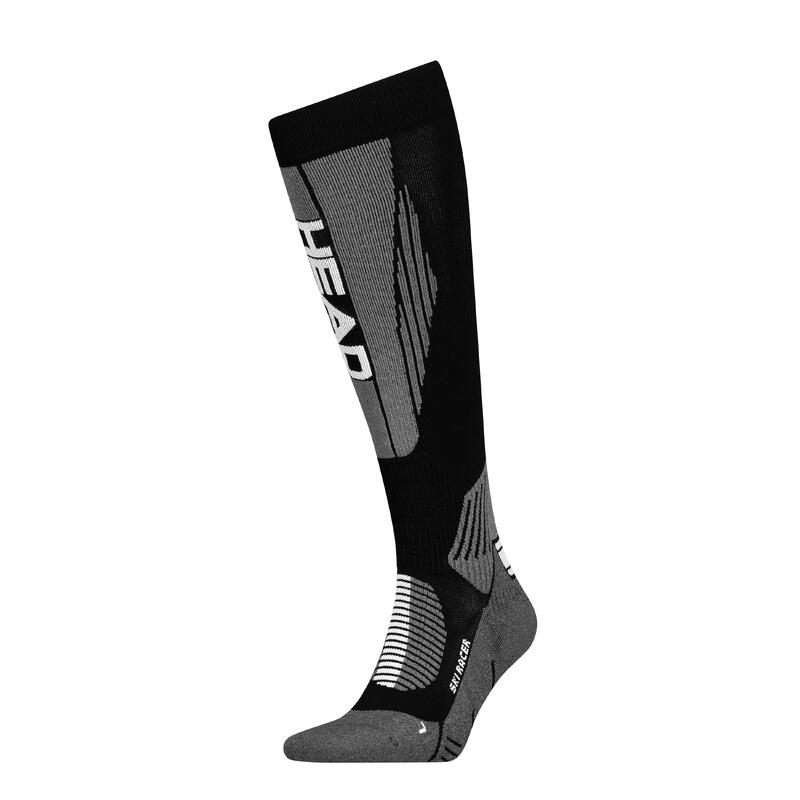 Sí- és snowboard zokni HEAD Racer Kneehigh Socks, Fekete, Unisex