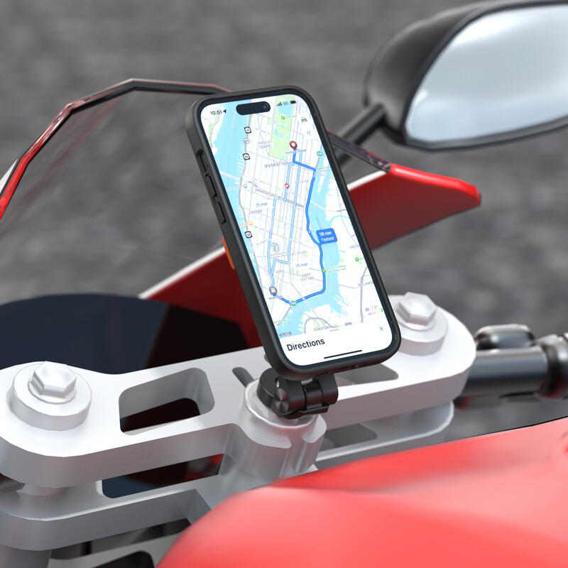 MAGSAFE Magnetic 2-in-1 Bike Phone Mount - Black