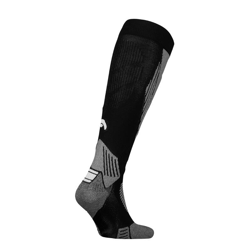 Sí- és snowboard zokni HEAD Racer Kneehigh Socks, Fekete, Unisex