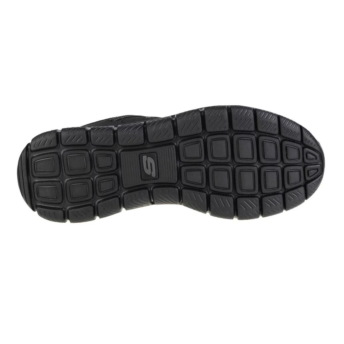 Buty na co dzień na trening męskie SKECHERS TRACK KNOCKHILL skóra 2/5