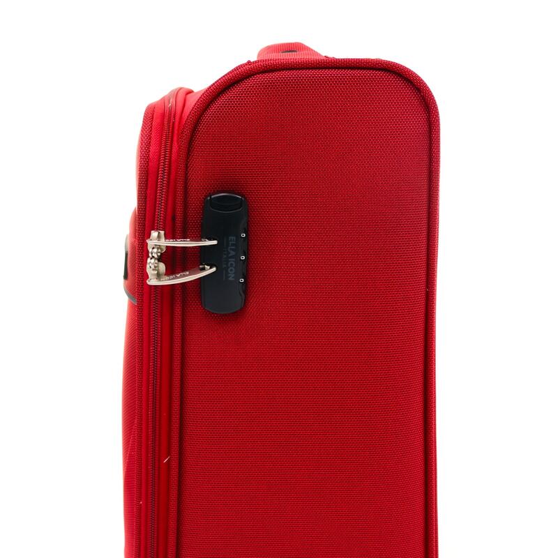 Troler Petra Textil Rosu 55X36x24 cm