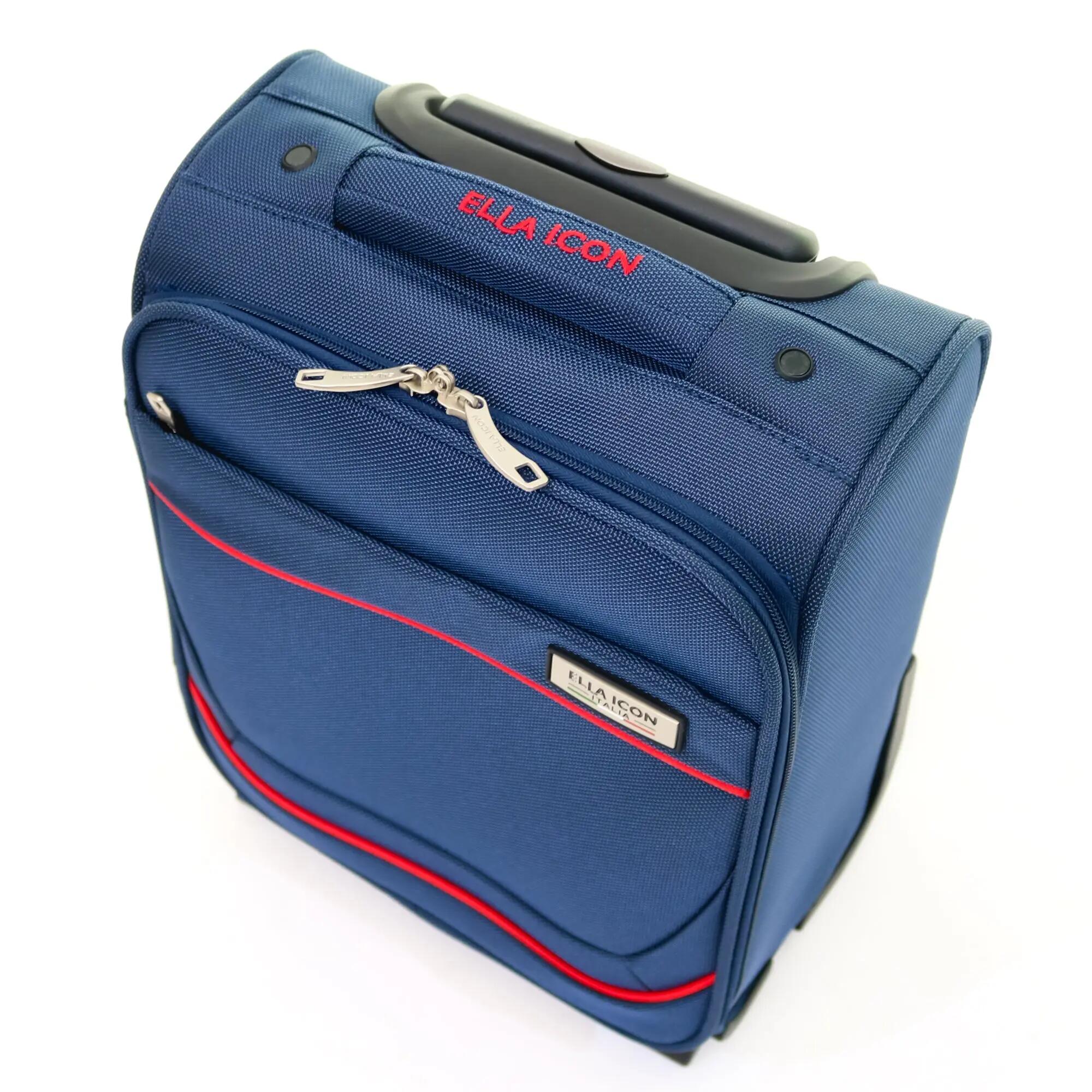 Troler Petra Textil Bleumarin 40X30x20 cm 4/5