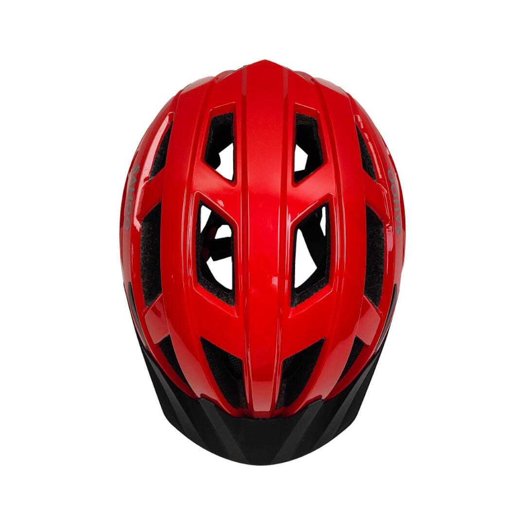 Kask rowerowy In-mould z lamką Sahoo 4/6