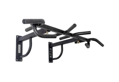 Monkey-Gym, Arnold Wandmontage Klimmzugstange Schwarz