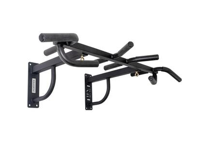 Monkey-Gym, Arnold Wandmontage Klimmzugstange Schwarz
