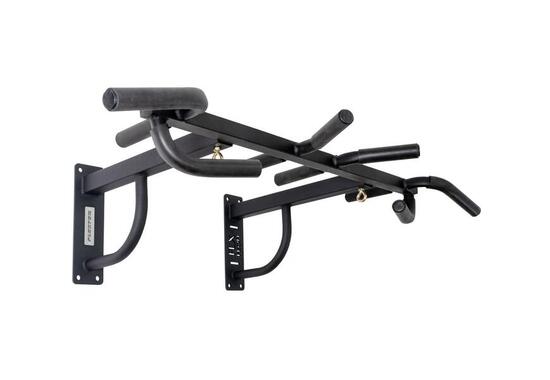 Monkey-Gym, Arnold Wandmontage Klimmzugstange Schwarz