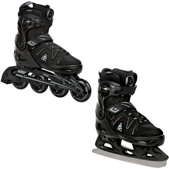Patines Artísticos 2en1 Pulse PRO FitGo Negro