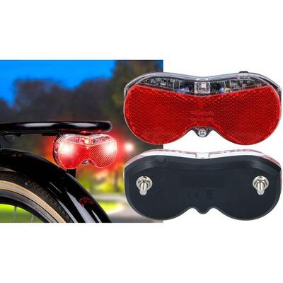 Dunlop Fahrradscheinwerfer hinten 3 LED