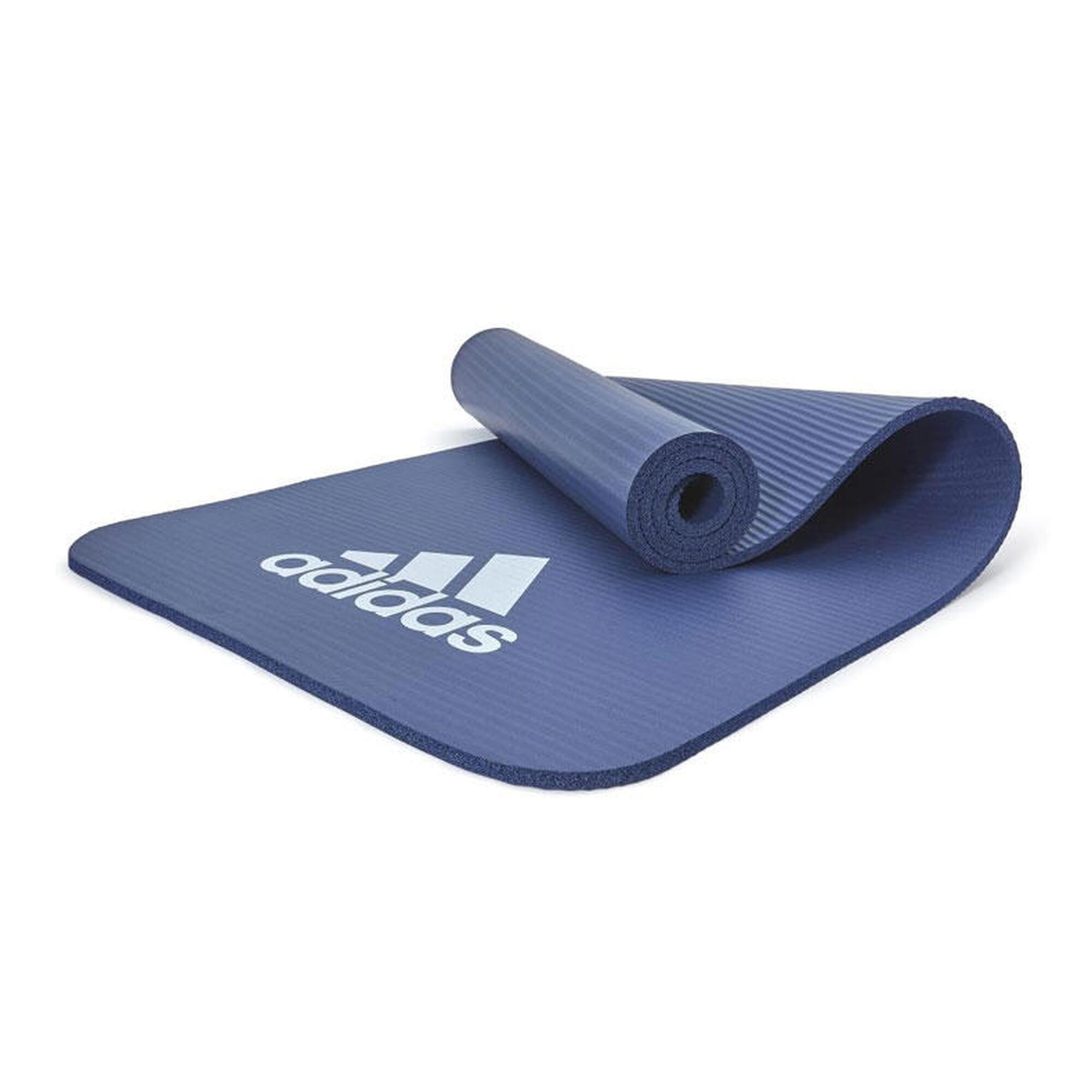 Adidas Fitnessmatte - 10mm - Blau