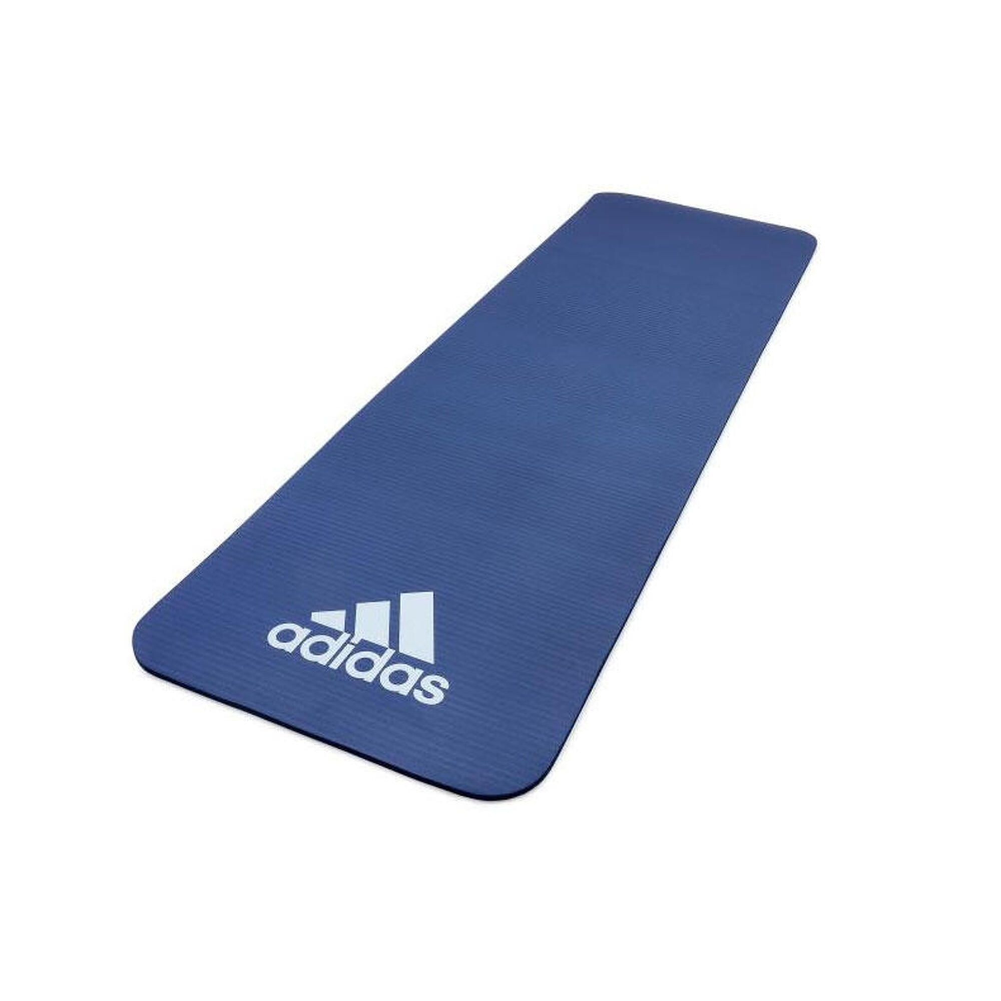 Adidas fitnessmat - 10mm - Blauw