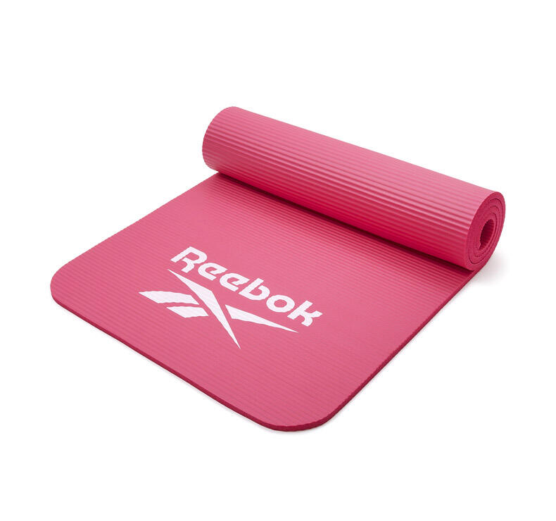 Reebok 10mm Training Yoga Mat with Strap 1/6