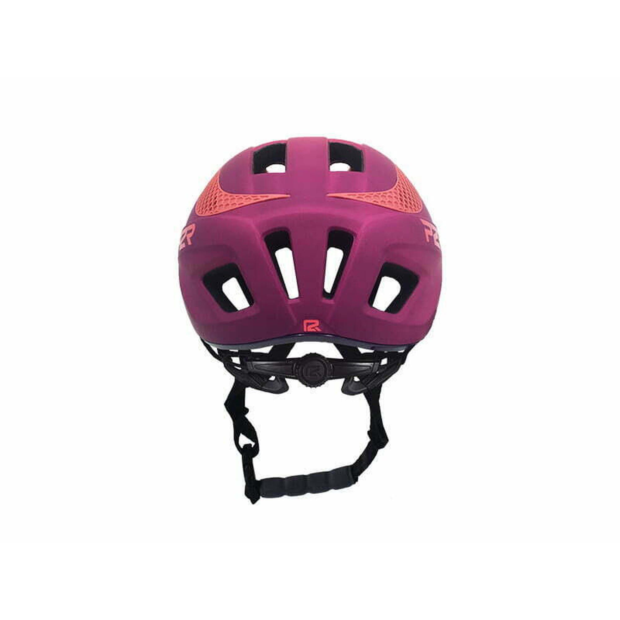 Casca Ciclism P2R ZENERO, S/M (55-58 cm), Rosu-Violet