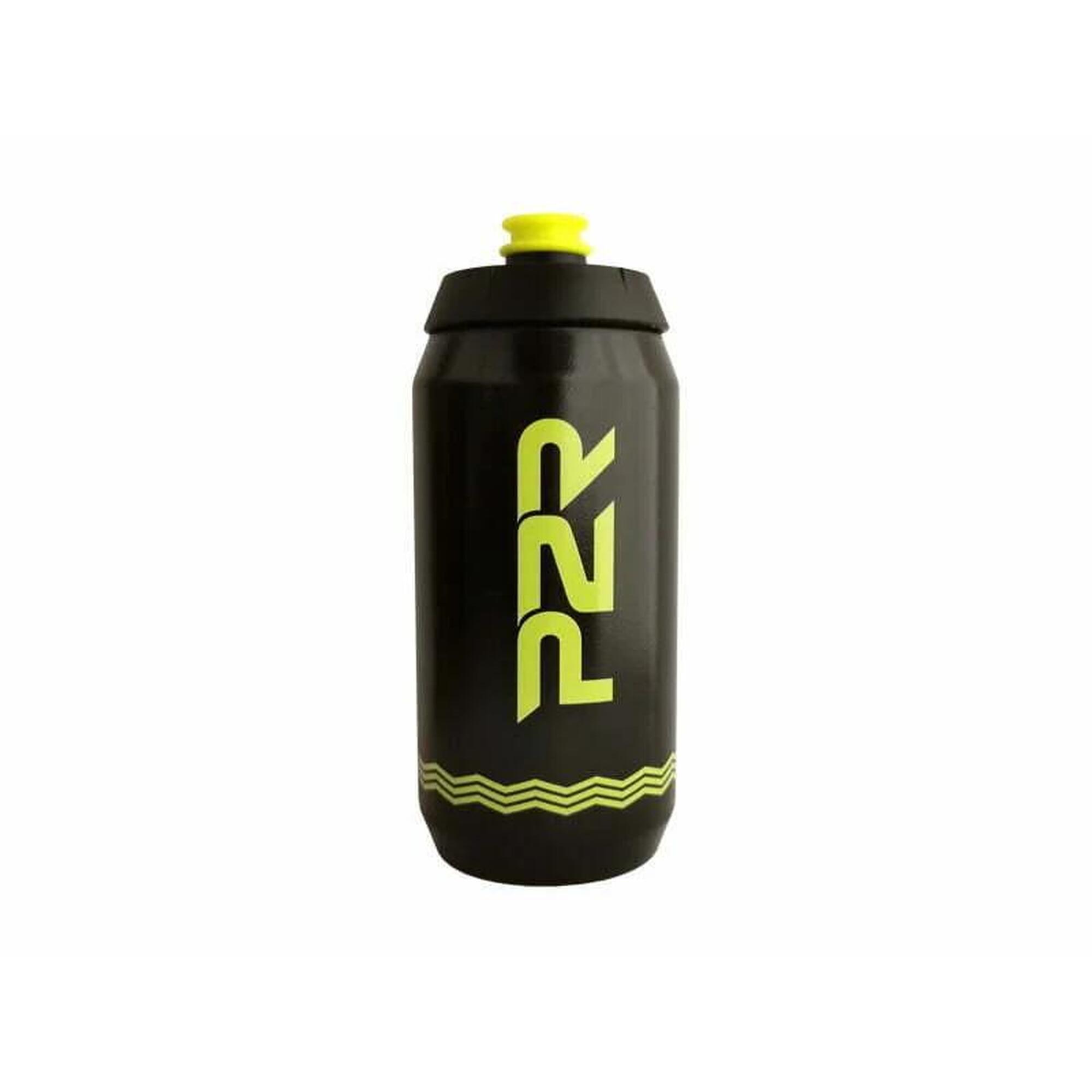 Bidon Apa pentru ciclism P2R Aquila 550 ml, Negru-Verde