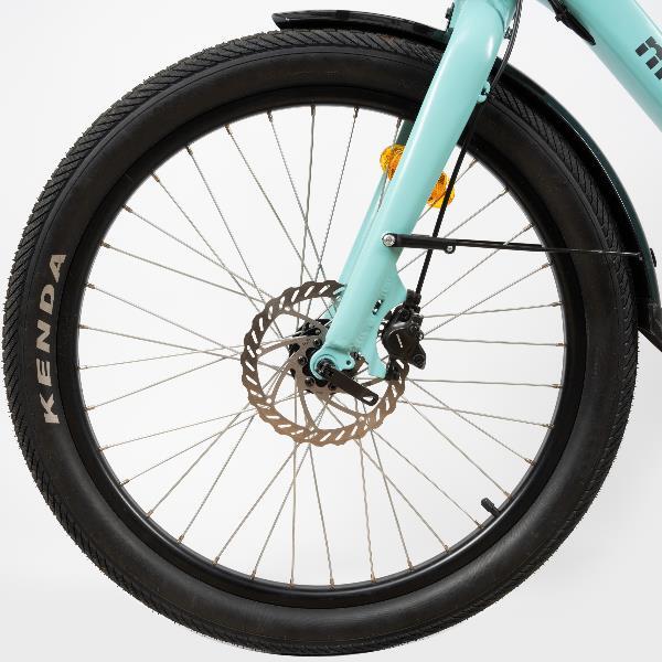 Bici elettrica cargo Nilox C2 250W per famiglia e città 5/7