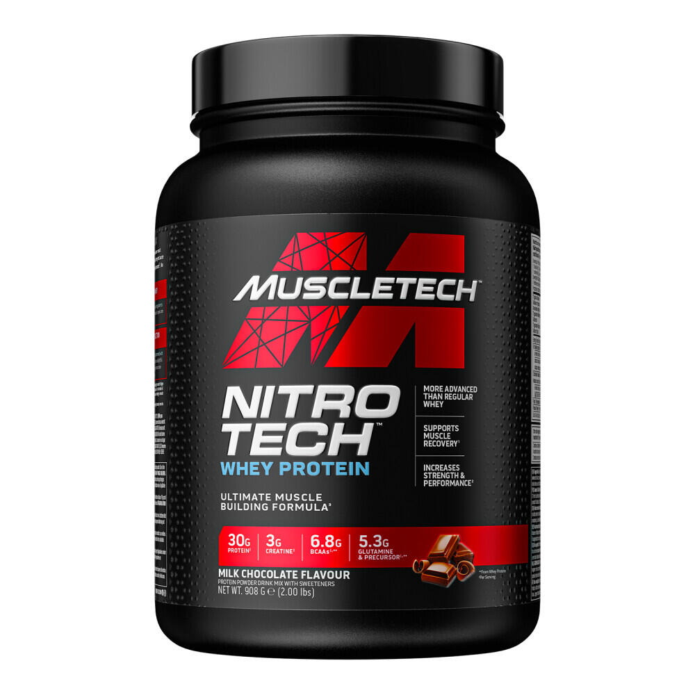 MUSCLETECH Wei-eiwit - Nitro-tech (907g) - Chocolade