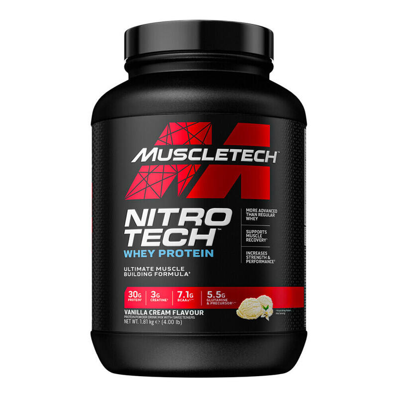 Whey isolate - Nitro-Tech - Crème à la Vanille