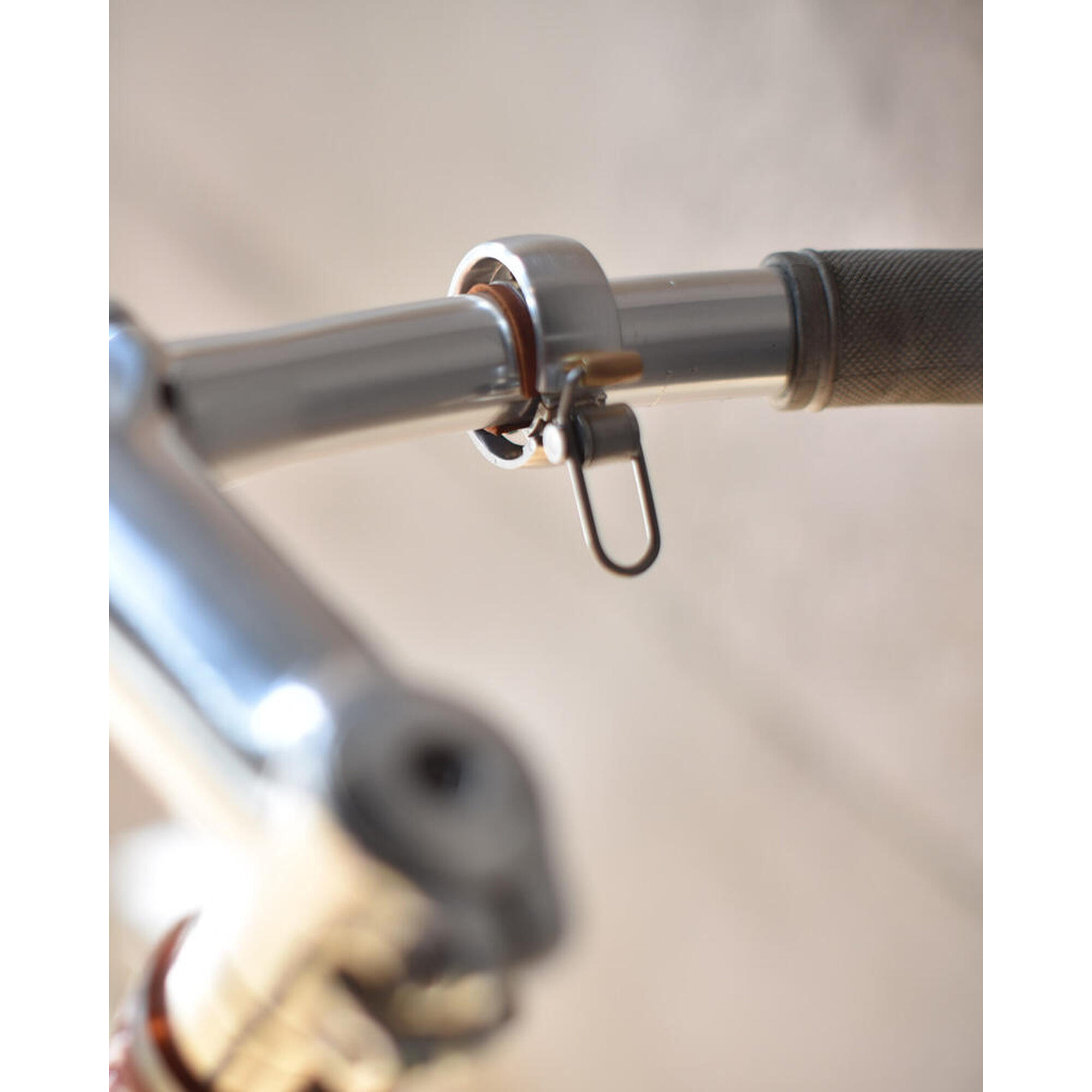 Campanello per bicicletta Knog argento