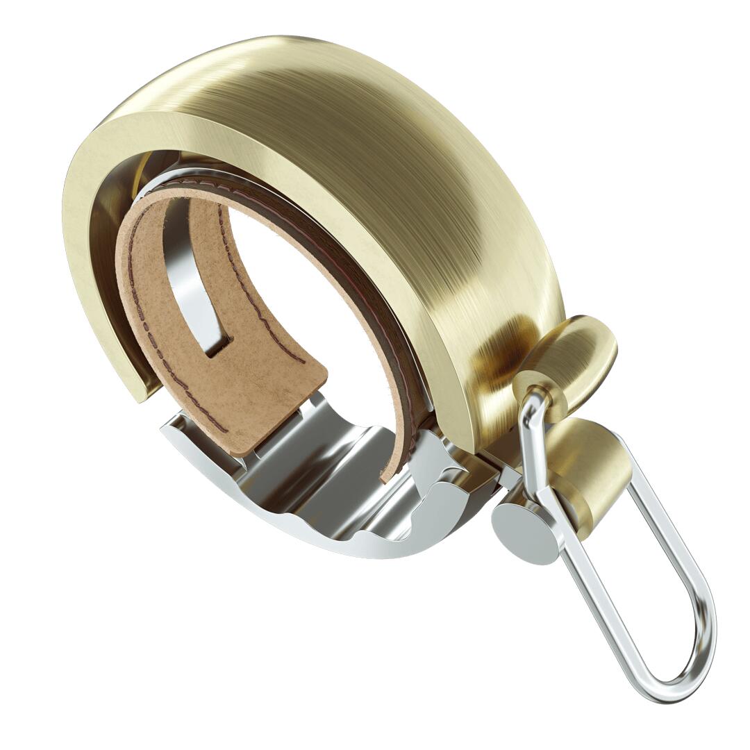 Knog Oi Luxe Bicycle Bell Small Brass 4/7