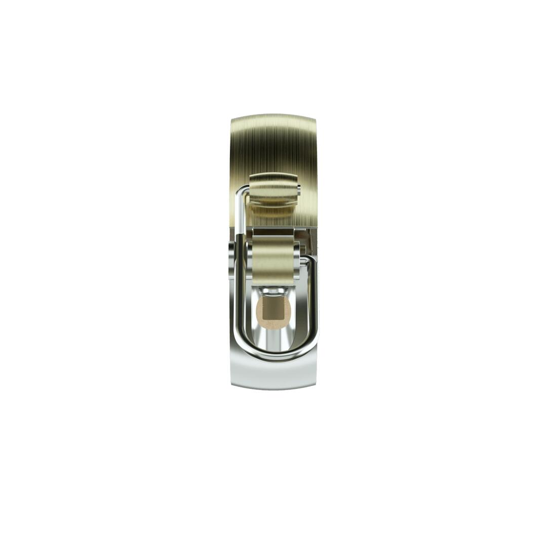 Knog Oi Luxe Bicycle Bell Small Brass 3/7