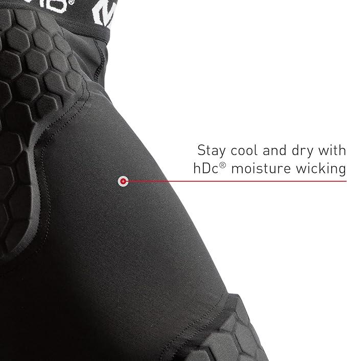 Short de protection McDavid HexTM « Wrap-Around » Black 5/7