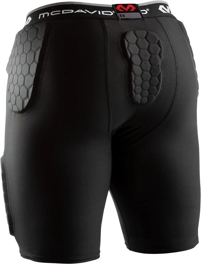 Short de protection McDavid HexTM « Wrap-Around » Black 3/7