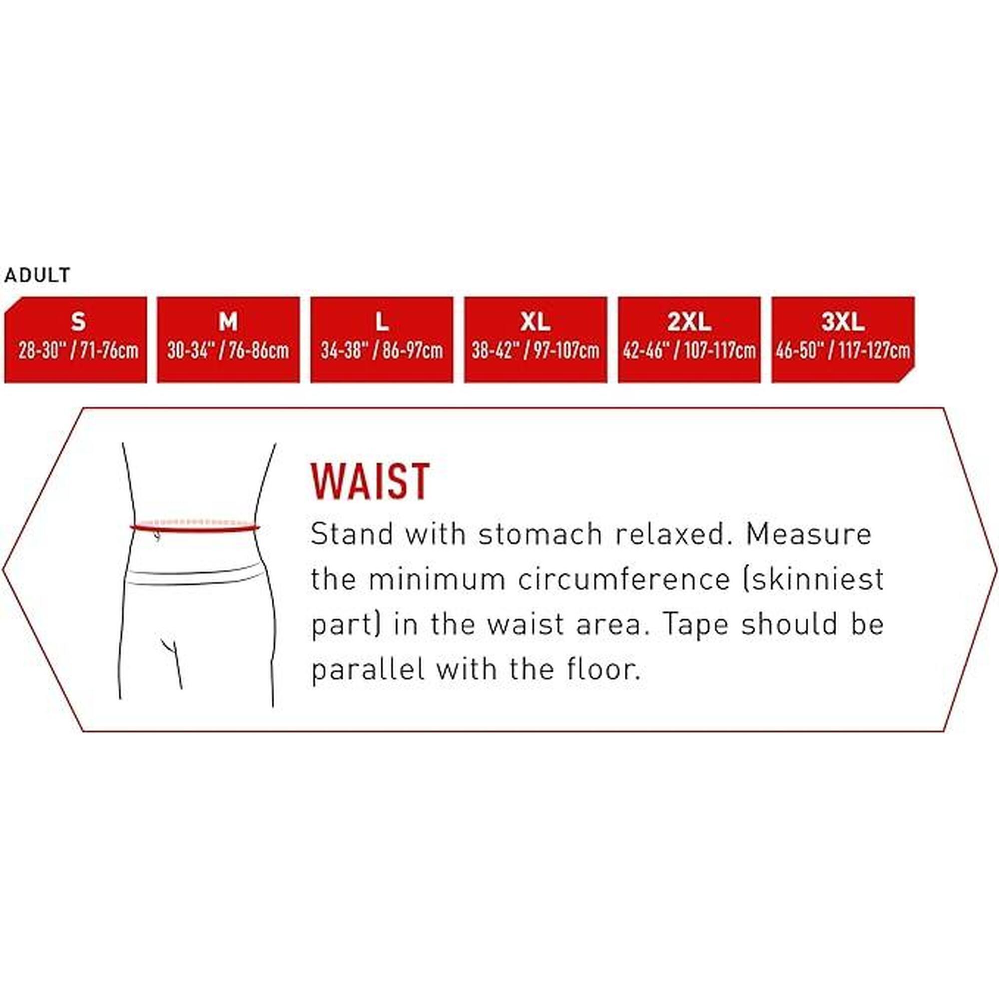 Compressieshort met beschermende hex pads ZWART