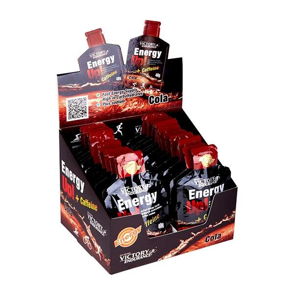 VICTORY ENDURANCE Victory Endurance - Energy Up! com Cafeina Gel 24 Géis x 40 gr