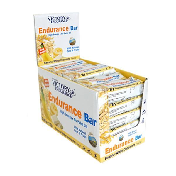 Victory Endurance Barrita Endurance Chocolate blanco- Plátano 25x85g