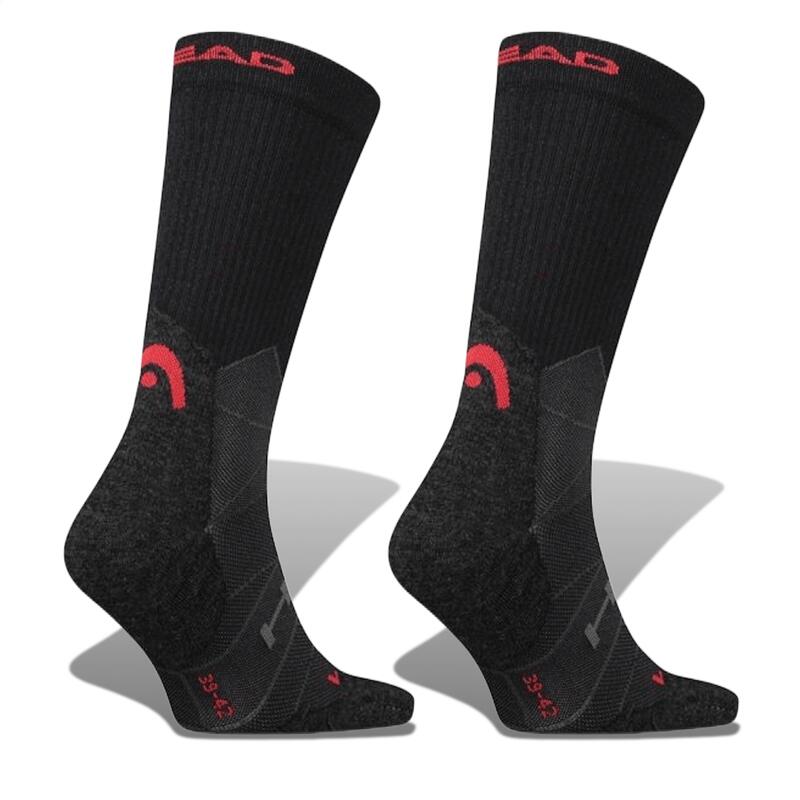 Calcetines unisex Head Hiking en color negro