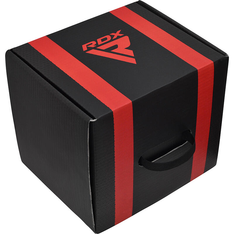 Cască de box RDX APEX cu protecție pentru obraji, roșu, S
