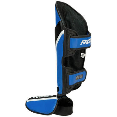 Schienbeinschoner RDX Aura Plus T17 – Blau/Schwarz – L+ 3/7