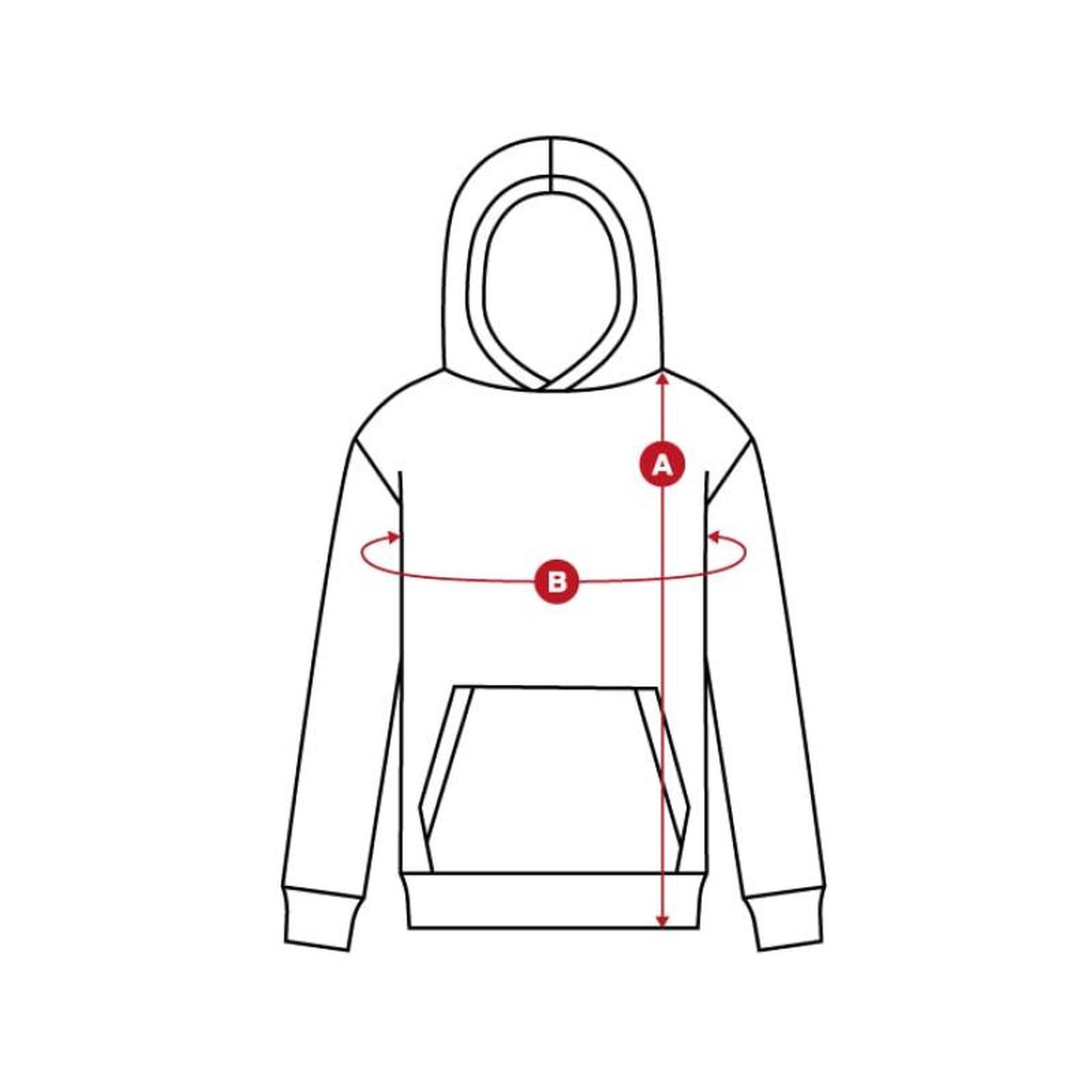 Kinderen Lifestyle Hoodie voor jongens Flow SIROKO Zwart