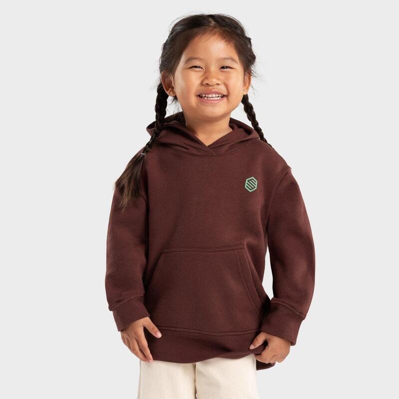 Kinderen Lifestyle Hoodie voor meisjes Crowd-G SIROKO Bruin