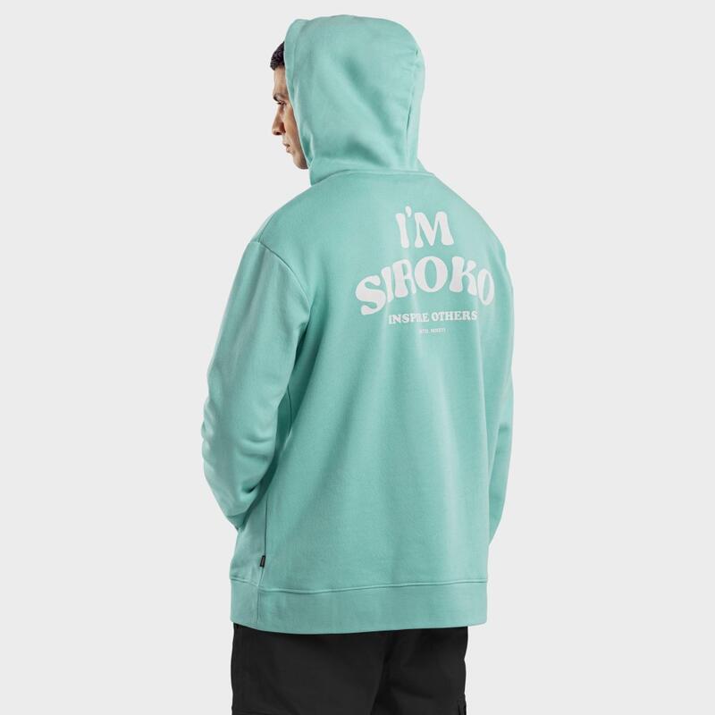 Heren Lifestyle hoodie voor Atmosphere SIROKO Groen