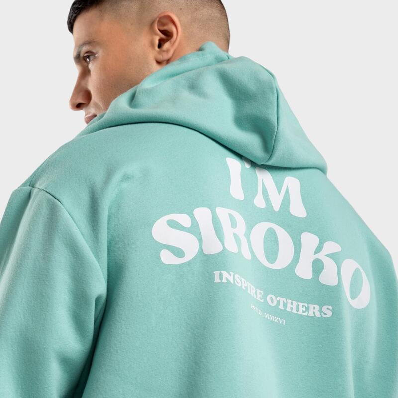 Heren Lifestyle hoodie voor Atmosphere SIROKO Groen