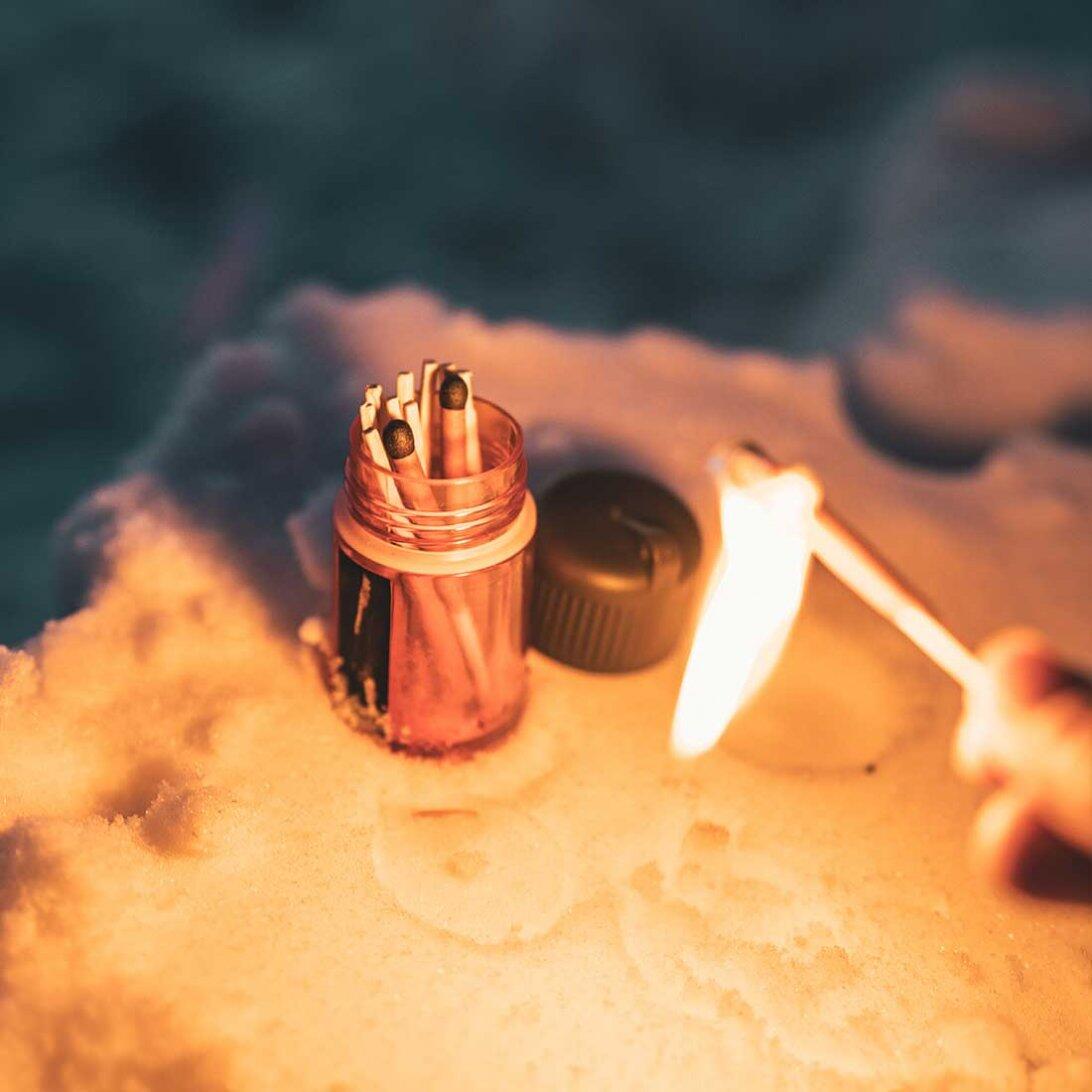 Wodoodporne zapałki Lifesystems Stormproof Matches 25 sztuk 6/7