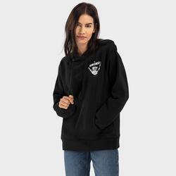 Dames Lifestyle hoodie voor Vibes-W SIROKO Zwart