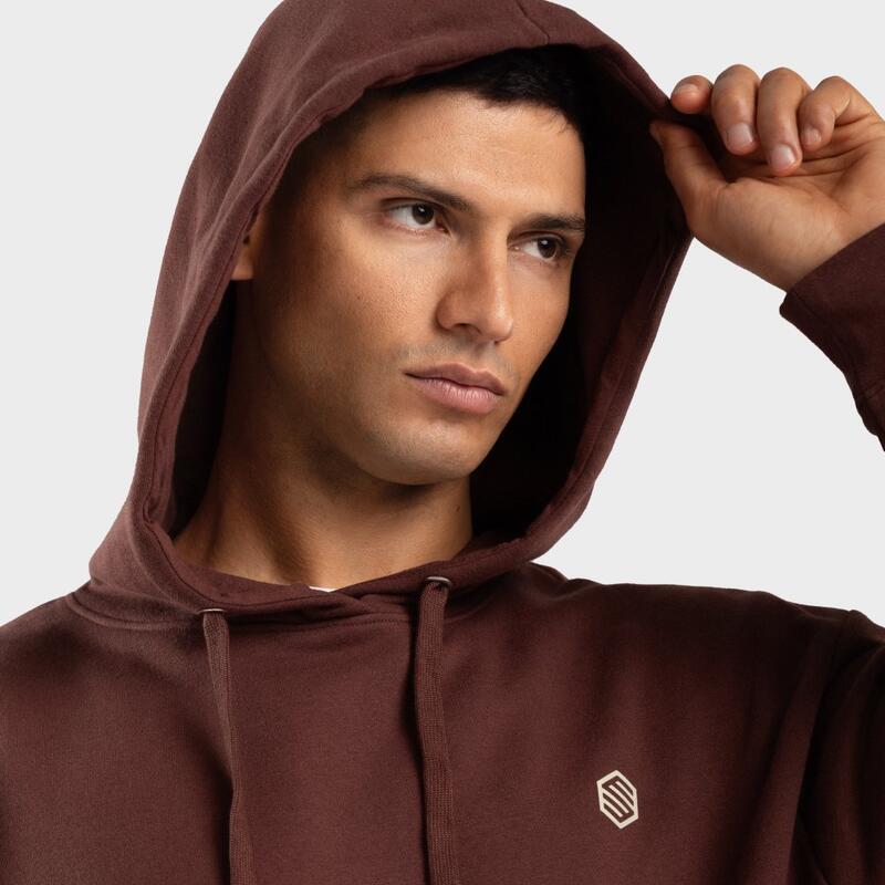 Heren Lifestyle hoodie voor React SIROKO Bruin