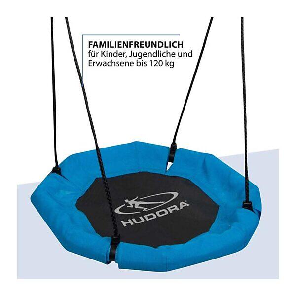 Balançoire nid Hudora Octogone bleu ciel Ø70 cm 4/7