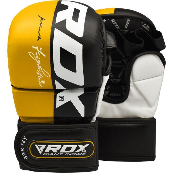 Manusi sparring Rdx T6 MMA, Galben, S