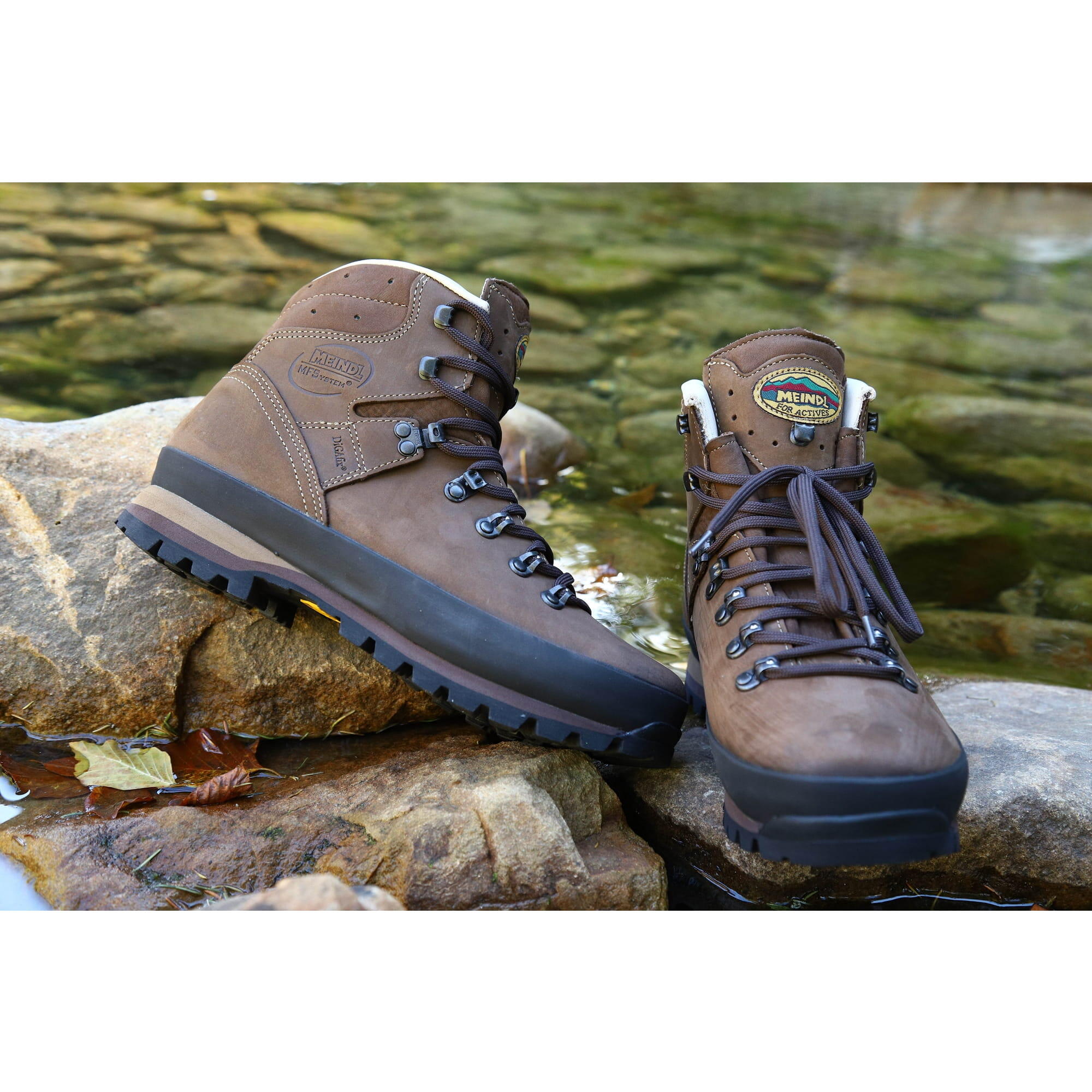 Meindl Borneo MFS brown hiking boots