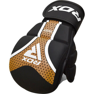 Aura+ t-17 shooter mma handschoenen zwart/goud - zwart/goud - l