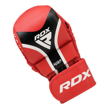 Mănuși grappling RDX Shooter Aura Plus T-17 Roșu XL